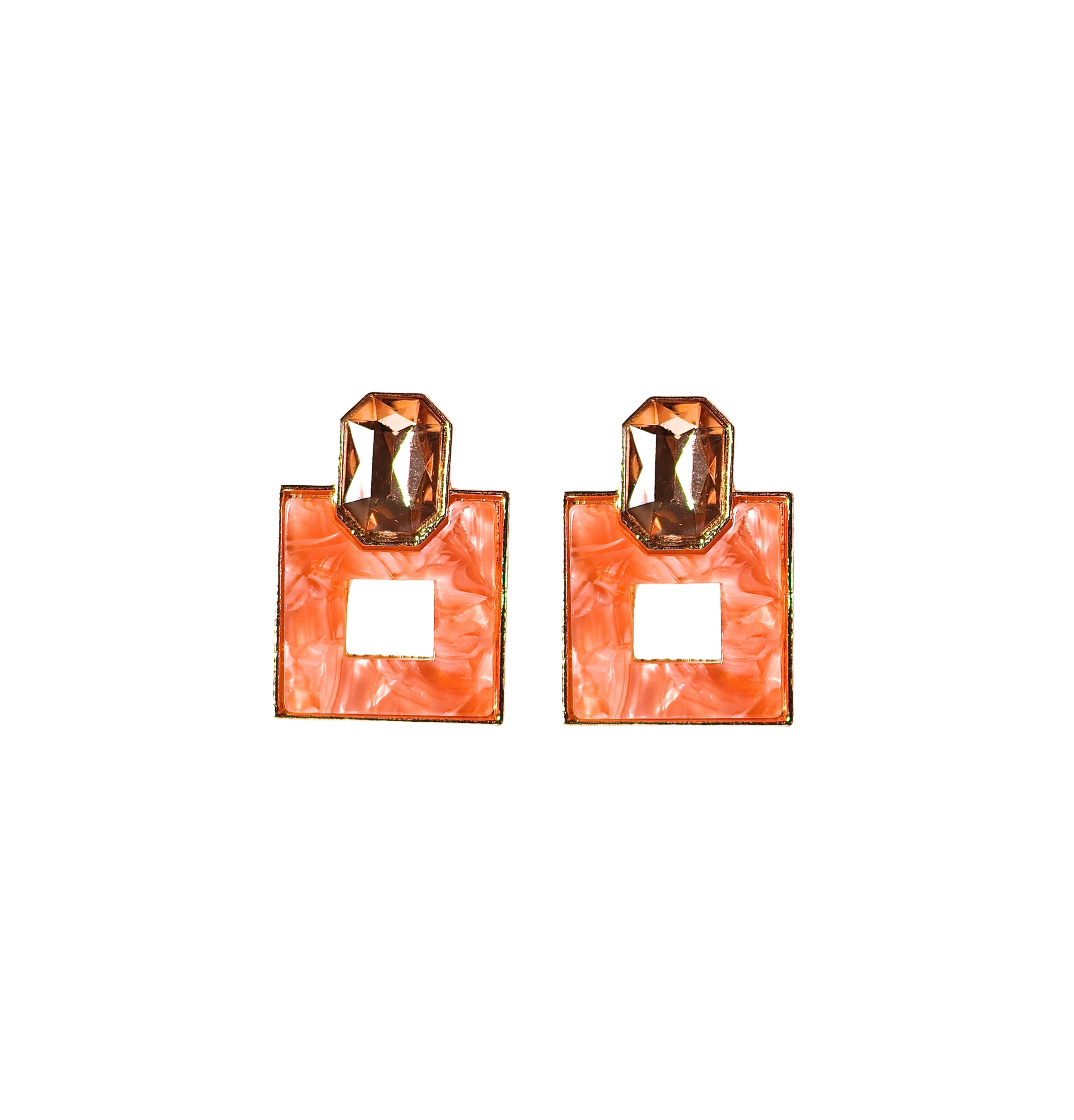 Sunset Window Drop Earrings