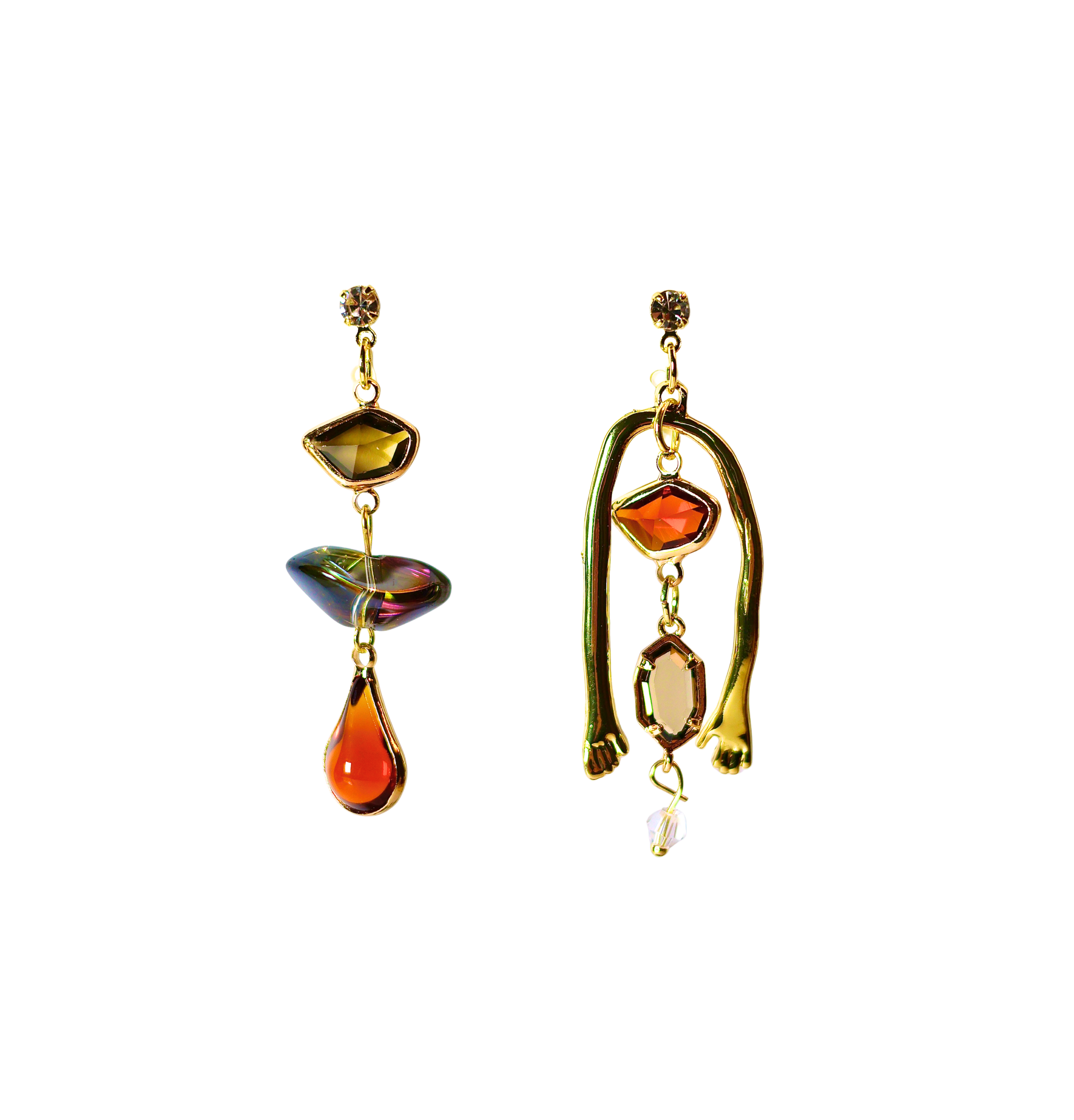 Cosmic Charm Mismatch Earrings