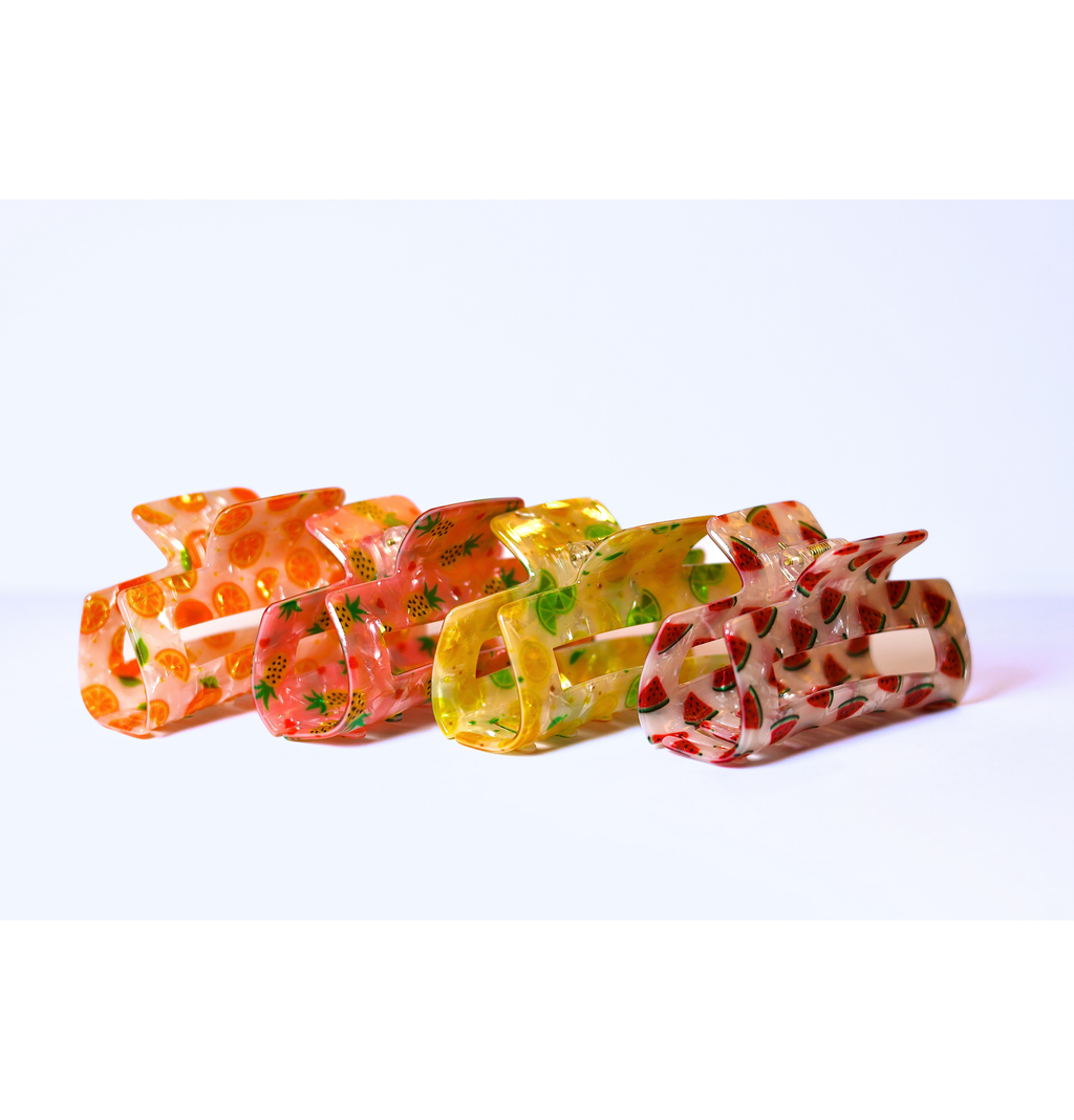 Summer Fruit Claw Clip