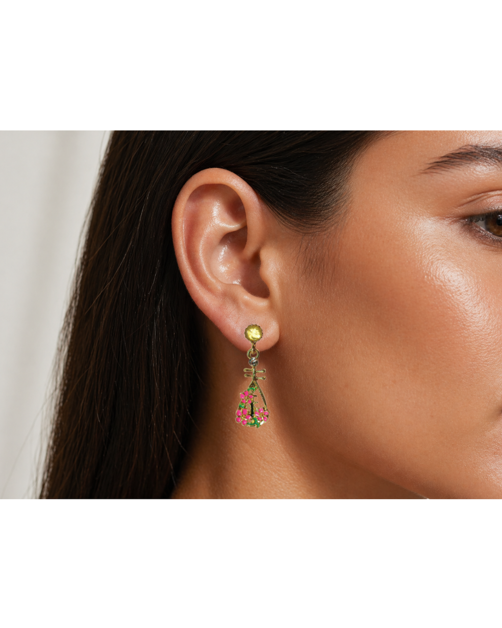 Cherry Blossom Cascade Earrings
