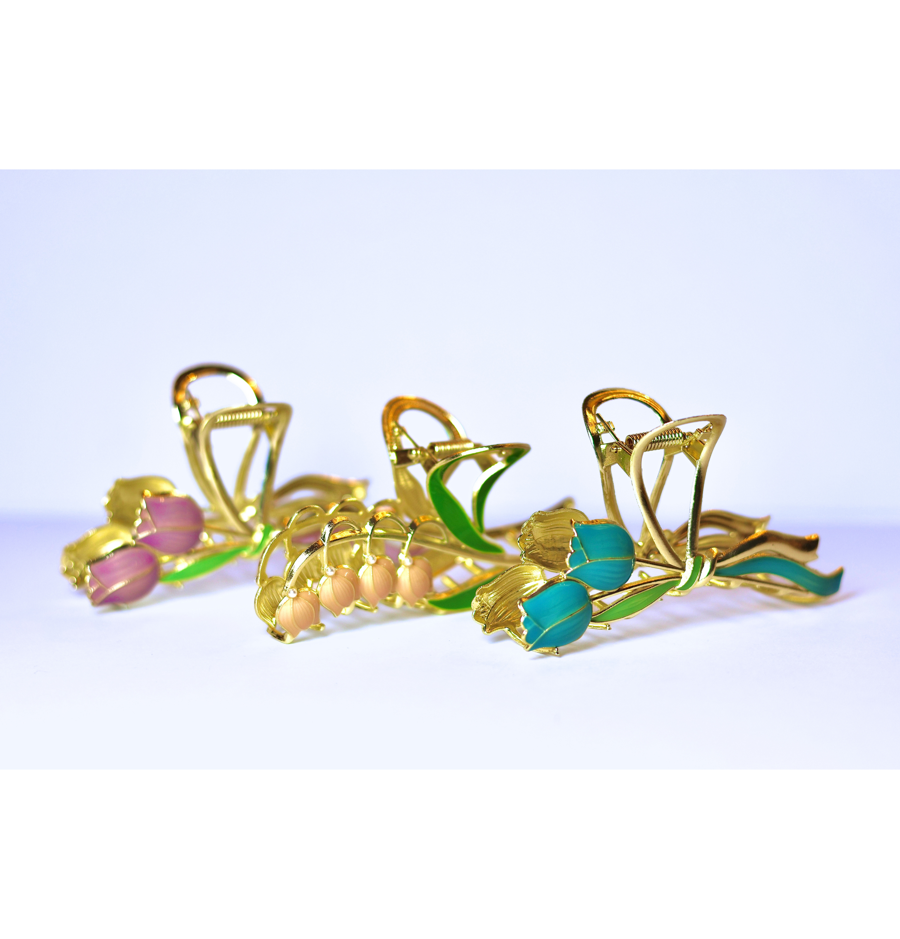 The Bloom Collection - Metal Clawclips