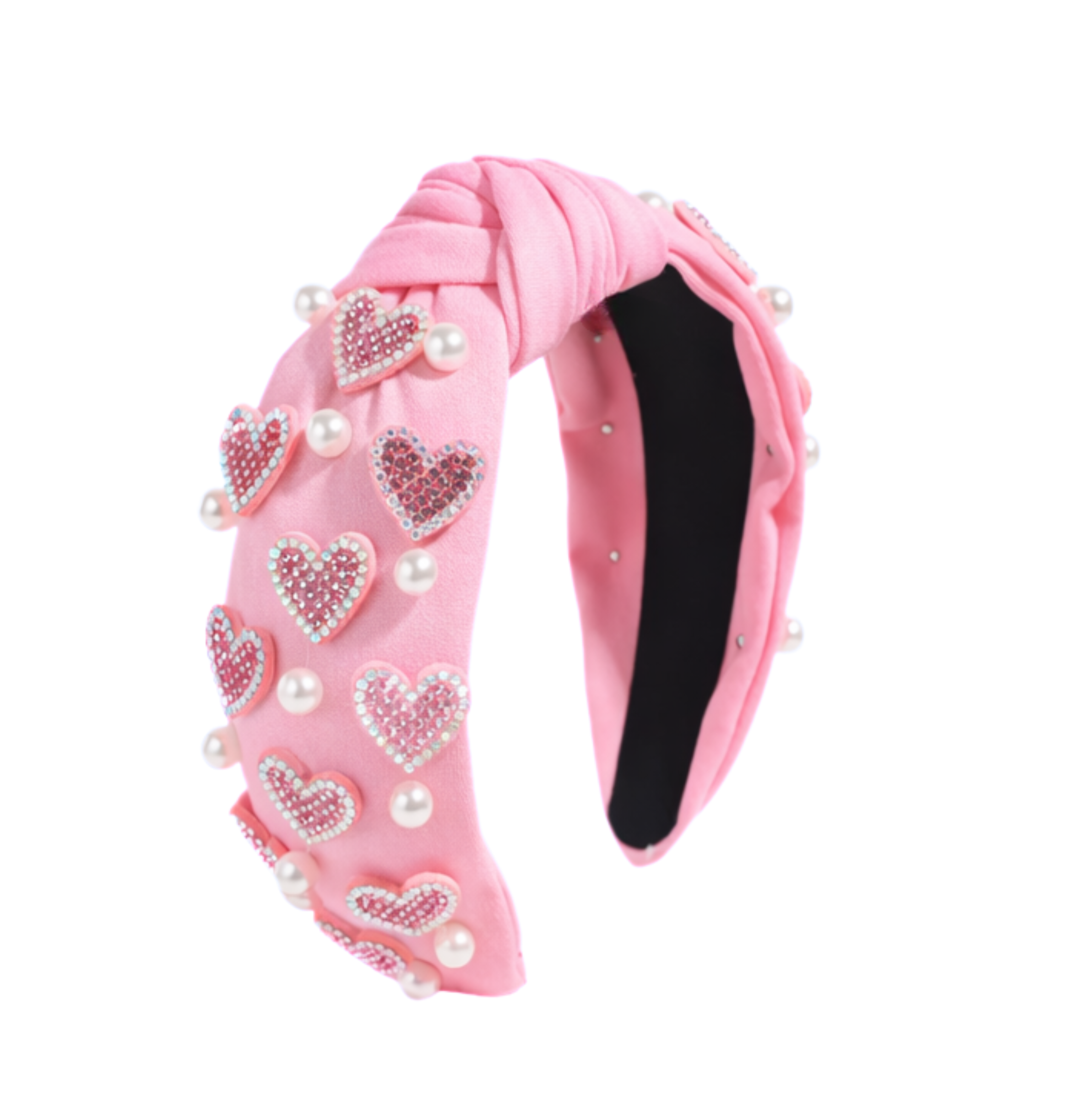 Pearl Full Heart Headband